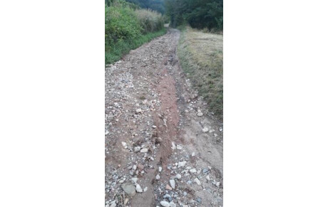 chemin accès au stand 